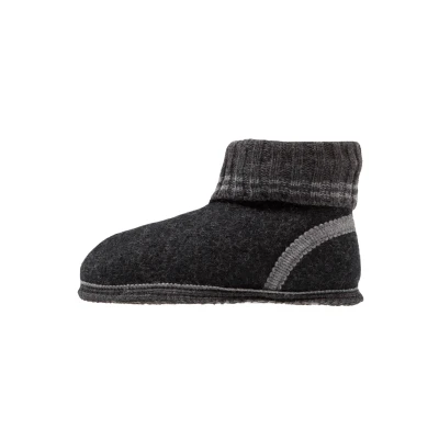 Afbeelding van Beck Ötzi Platte pantoffels, uniseks, zwart, 39 EU, zwart.
