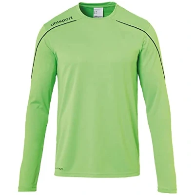 Afbeelding van Uhlsport Stream 22 Voetbalshirt Lange Mouw Kinderen Fluo Groen / Zwart Maat: 152