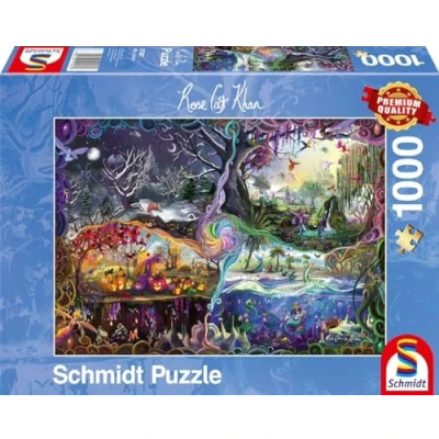 Afbeelding van Schmidt Spiele 57587 Rose Cat Khan, portaal van de vier rijken, 1000 stukjes puzzel