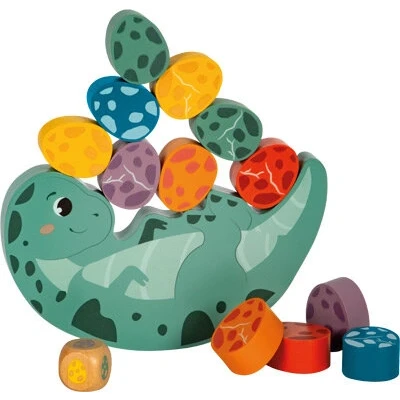 Afbeelding van Small Foot Houten Balansspel Dino, 14dlg.