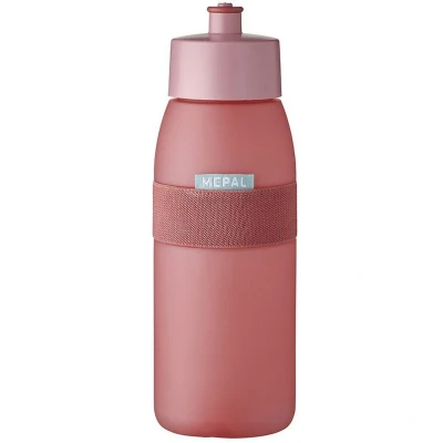 Afbeelding van Mepal Bidon Ellipse Waterfles 50 Cl Donkerroze