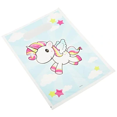 Afbeelding van Unicorn Uitdeelzakjes Kids 29x18cm 8 stuks