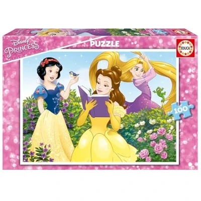 Afbeelding van Legpuzzel 100 stukjes Prinsessen Disney Educa puzzel