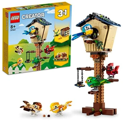 Afbeelding van LEGO Creator 3 in 1 Vogelhuisje 31143