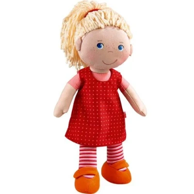Afbeelding van HABA Puppe Annelie Knuffel voor kinderen, Maat: One Size, Red
