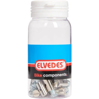 Afbeelding van Elvedes Pot Schroefnippels 8X15Mm Messing (P25)