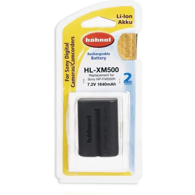 Afbeelding van Hähnel HL XM500 Li Ion accu Sony NP FM500