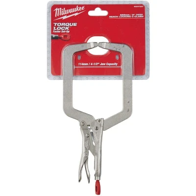 Afbeelding van Milwaukee Griptang C bek 9′′, 230 mm TORQUE LOCK Deep reach