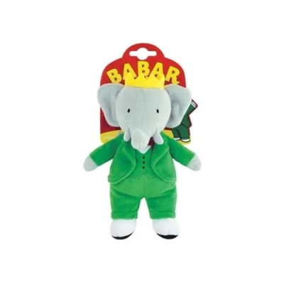 Image de Babar Peluche Éléphant +/ 20 Cm Jemini Représentation Parfaite Du Roi Des Éléphants.