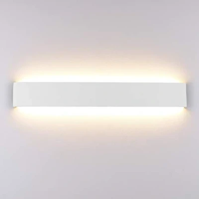 Afbeelding van Klighten Led wandlamp voor binnen, 20 W, 61 cm, moderne aluminium wandlamp, wandverlichting woonkamer, slaapkamer, hal, trap, 1990 lumen, warm wit 3000 K,