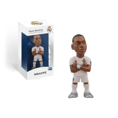 Afbeelding van MINIX FIGURINES MN18451 Mbappé figuur, Real Madrid, 12 cm collectie, cadeau idee voor kinderen en volwassenen, voetbalfans
