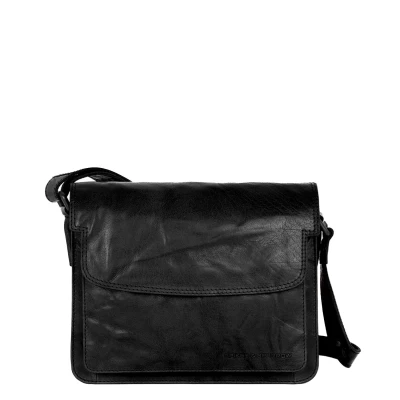 Afbeelding van Leather Cross body Frederique Black