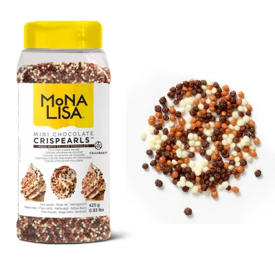 Afbeelding van Callebaut Chocolade Crispy Pearls Mini Mix 425 gram