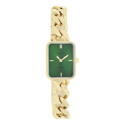 Afbeelding van goudkleurige OOZOO horloge met grove schakelarmband C20364