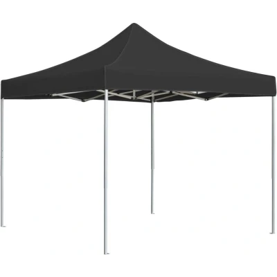 Afbeelding van Partytent professioneel inklapbaar 3x3 m aluminium antraciet