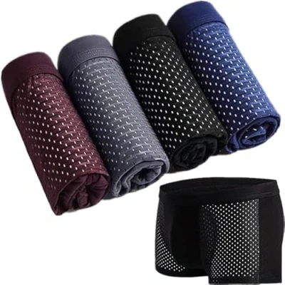Afbeelding van INSTR Boxhero boxershorts van bamboevezel, cool ondergoed, box, hero, 4 stuks, stuks
