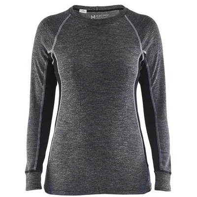 Image de Haut de sous vêtements warm femme gris/noir