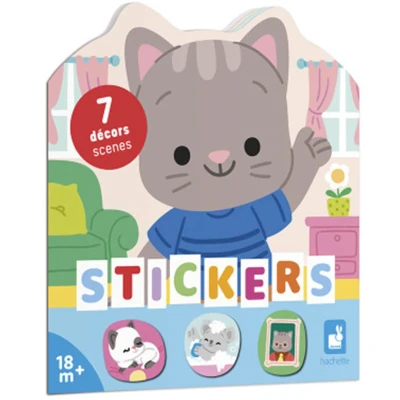 Afbeelding van Janod stickerboek het huis