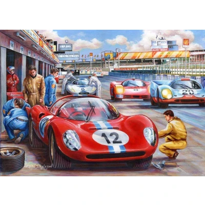 Afbeelding van Pit Stop Puzzel 500 XL stukjes