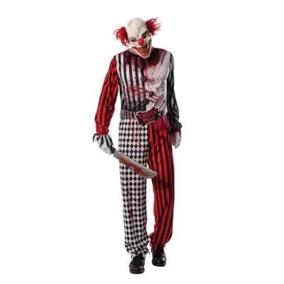 Afbeelding van Rubie&#039;s, Horror clownkostuum voor volwassenen, officieel Halloween product, standaardmaat