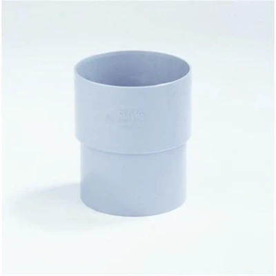 Afbeelding van Dyka Verbindingsmof 1x mof verjonged spie PVC grijs 100mm