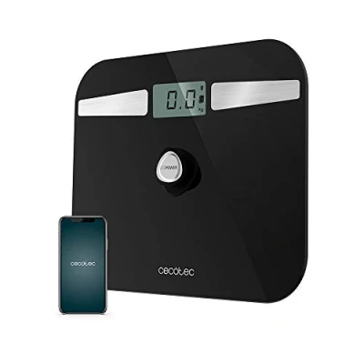 Afbeelding van Digital Bathroom Scales Cecotec EcoPower 10200 Smart Healthy LCD Bluetooth 180 kg Black