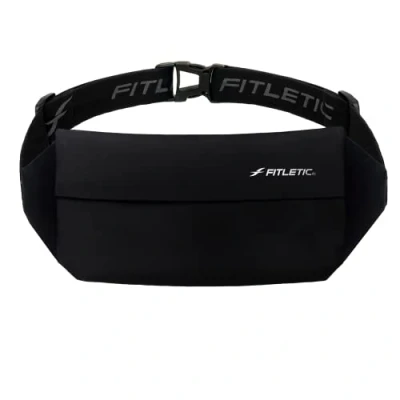 Afbeelding van Fitletic Zipless Running en Travel Belt Black