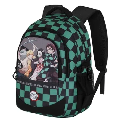 Afbeelding van Karactermania Demon Slayer Akushon Rugzak Groen Zwart