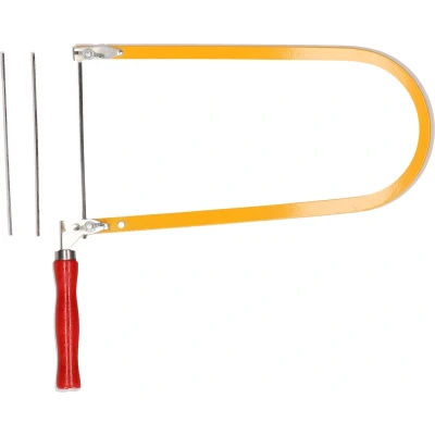Afbeelding van Benson Figuurzaag met 5 Reserve 170 mm Zaagjes 6 delig