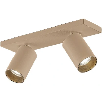Afbeelding van Arcchio buitenspot met dimmer 2lichts Aluminium H: 12.2 cm GU10 Panton® Ijskoffie