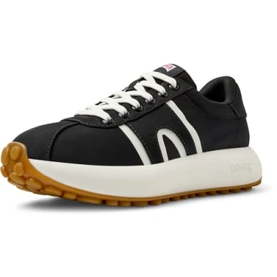 Afbeelding van Camper Pelotas Athens Sneakers laag, Dames, Maat: 40, Black Textiel/ synthetisch