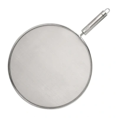 Afbeelding van Fackelmann Spatbescherming van roestvrij staal, zilver, 29 cm