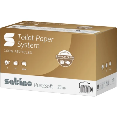 Afbeelding van Satino Toiletpapier 1lgs 24x150m
