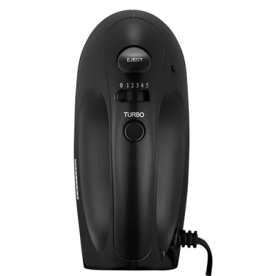 Afbeelding van Melissa 16200085 Handmixer 300W, zwart Black