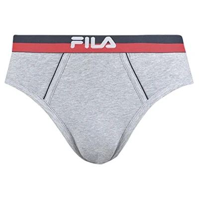 Afbeelding van FILA Fu5019 herenslip, grijs.