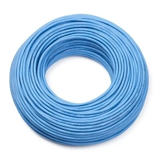 Afbeelding van Netwerkkabel Cat7 S/FTP 100 meter (Soepele kern, 100% koper, LSZH, Blauw)