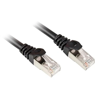 Afbeelding van Sharkoon 4044951014965 Netwerkkabel RJ45 25 cm Zwart