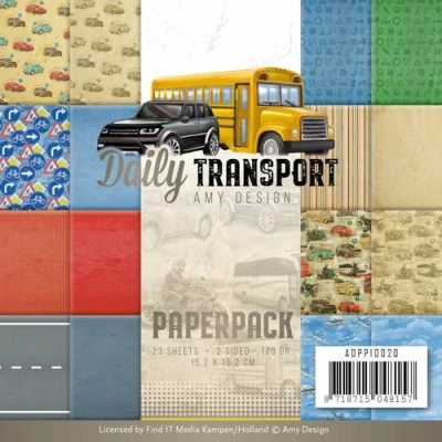 Afbeelding van Paperpack Amy Design Daily Transport
