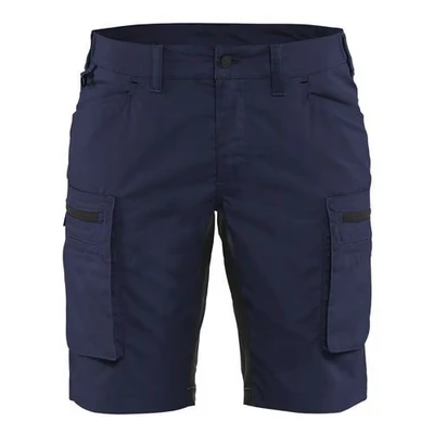 Image de Short services stretch femme marine/noir