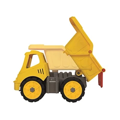Afbeelding van BIG Power Worker Mini Kiepwagen, kiepvoertuig geschikt als zandspeelgoed en voor de kinderkamer, banden van zacht materiaal, perfect onderweg, kinderen vanaf 2 jaar