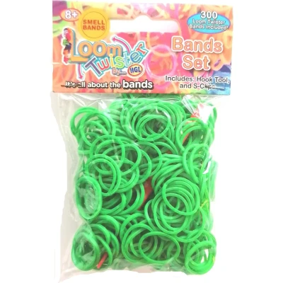 Afbeelding van Loom Twister Loombands Met Geur Junior Groen 300 delig