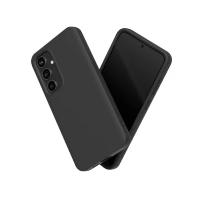 Afbeelding van RHINOSHIELD Hoesje compatibel met [Galaxy S24+] SolidSuit dunne hoes schokabsorberende technologie en premium matte afwerking zwart