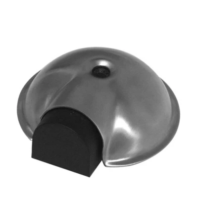 Afbeelding van Deurstopper AXA 65 x 23 mm (RVS, Rubber, Vloermontage)