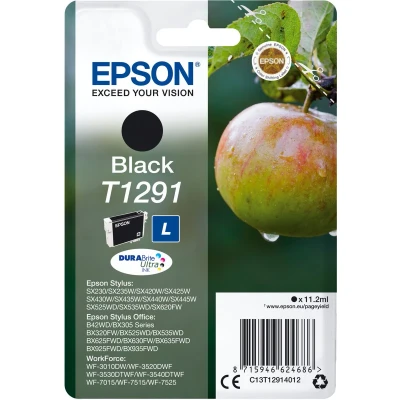 Afbeelding van Epson Inktcartridge T1291 zwart