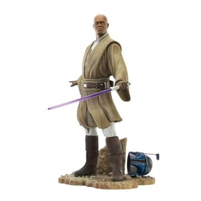 Afbeelding van Star Wars Episode II Premier Collection Mace Windu 28 cm