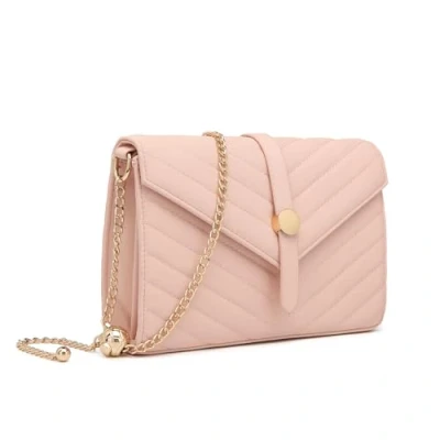 Afbeelding van Miss Lulu Schoudertas voor dames, bruiloftstas 3 2 roze