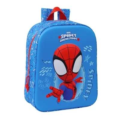 Afbeelding van Kinderrugzak Spider Man Rood Marineblauw 22 x 27 10 cm 3D