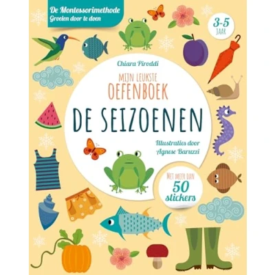Afbeelding van Uitgeverij rebo mijn leukste oefenboek de seizoenen