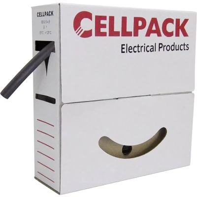 Afbeelding van CellPack 204311 Krimpkous zonder lijm Groen, Geel 12 mm 4 Krimpverhouding:3:1 8 m