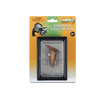 Afbeelding van Collecta Prehistorie: Tand Van Spinosaurus 11,5 Cm Lichtbruin